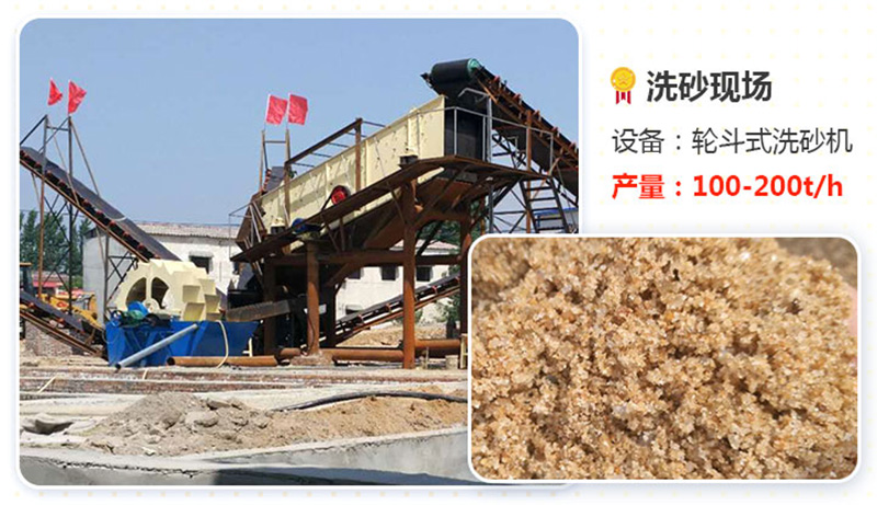 輪式洗砂機產(chǎn)量高、效果好