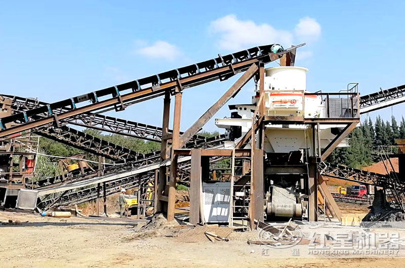 制砂機成品粒型好，成品多用于建筑工程，道路基建